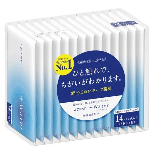 エリエール+Waterポケット14P
