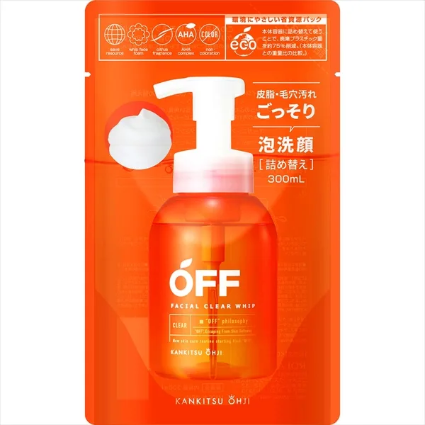 柑橘王子 フェイシャルクリア ホイップ 詰替え