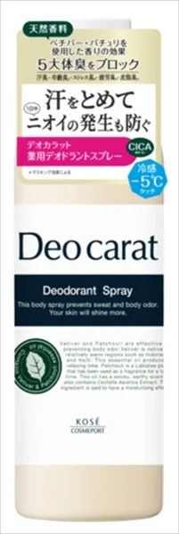Deocarat medicated deodorant spray
