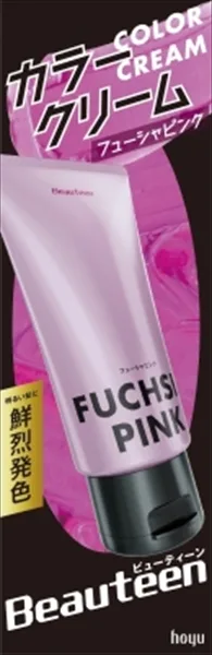 ビューティーン カラークリーム フューシャピンク