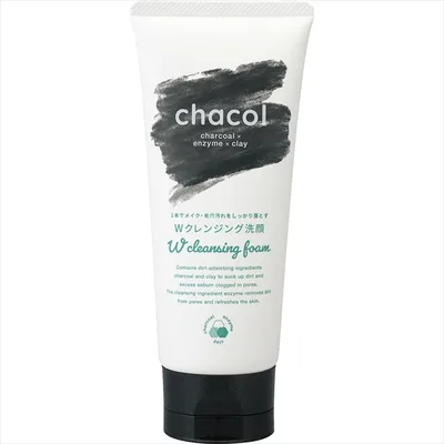 chacol 炭&酵素 Wクレンジング 洗顔フォーム