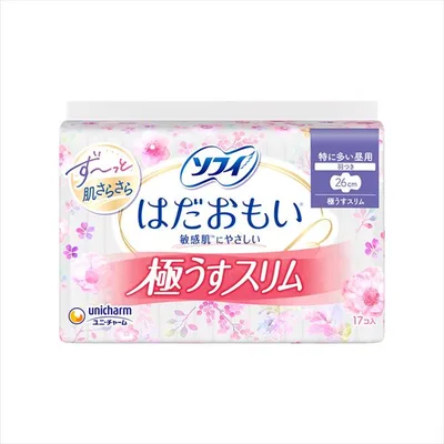 ソフィはだおもい極うすスリム260羽つき