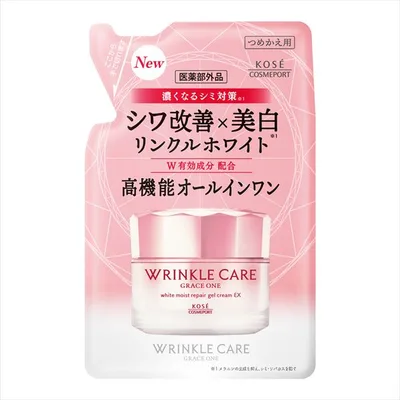 グレイスワン リンクルケア ホワイト モイストリペア ジェルクリーム EX 詰替え