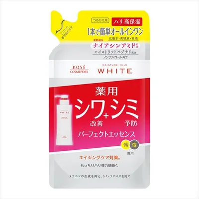 モイスチュアマイルド ホワイト リンクルケア パーフェクトエッセンス 詰替え