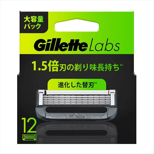 ジレットラボ角質除去バー搭載替刃