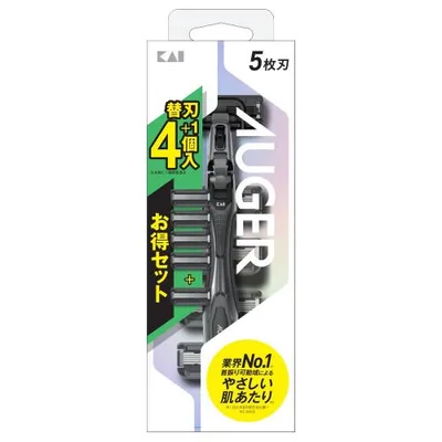 AUGERホルダー 替刃4個付