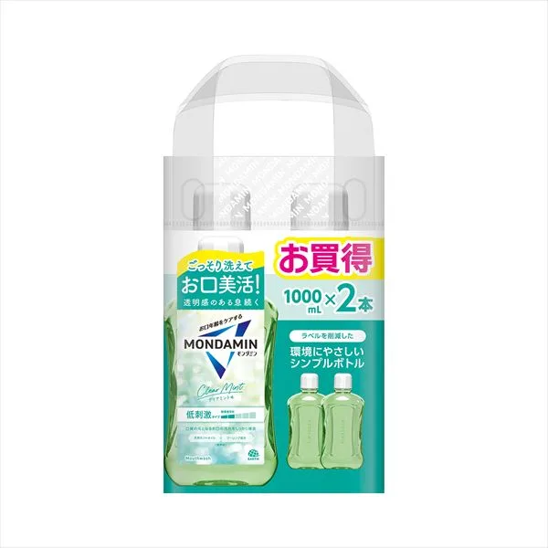 モンダミン クリアミント 1000ml 2P