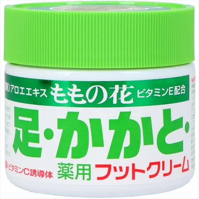 ももの花薬用フットクリーム