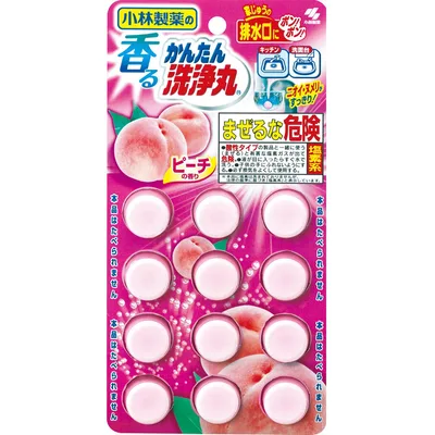 香るかんたん洗浄丸 ピーチの香り 12錠