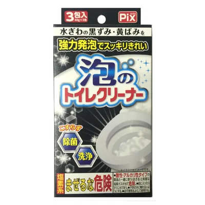 ピクス 泡のトイレクリーナー 3包