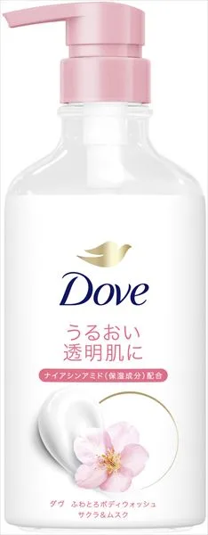 ダヴ ふわとろボディウォッシュ サクラ&ムスク ポンプ