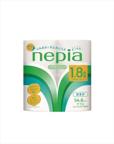 ネピアトイレットロール1.8倍巻ダブル