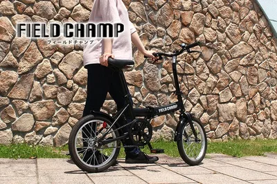 FIELD CHAMP 16インチ折畳み自転車BK MG-FCP16BK