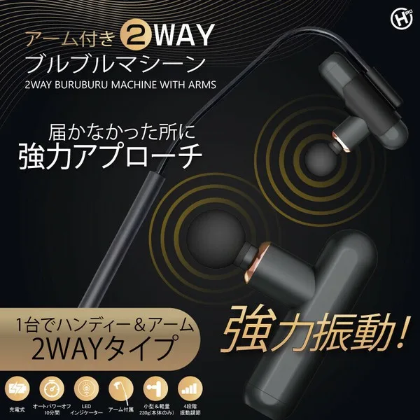 アーム付き2WAYブルブルマシーン HDL-1355