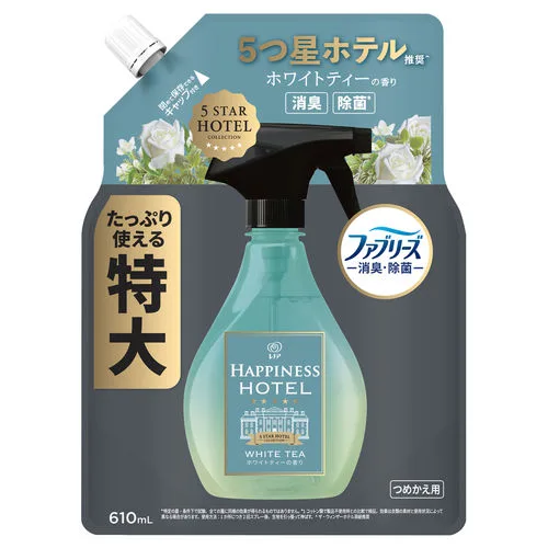 レノアハピネスミストホワイトティー替特大610ML