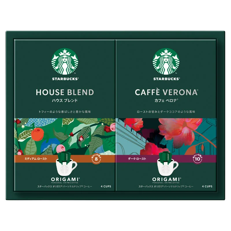 ชุดของขวัญกาแฟดริป Starbucks Origami