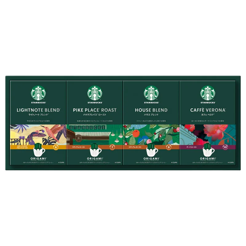 ชุดของขวัญกาแฟดริป Starbucks Origami