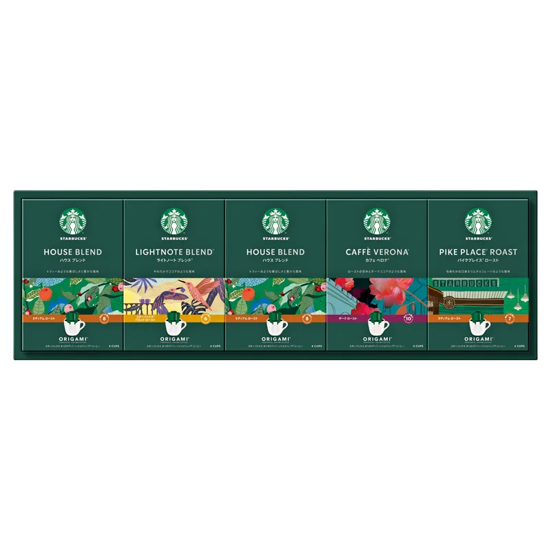 ชุดของขวัญกาแฟดริป Starbucks Origami