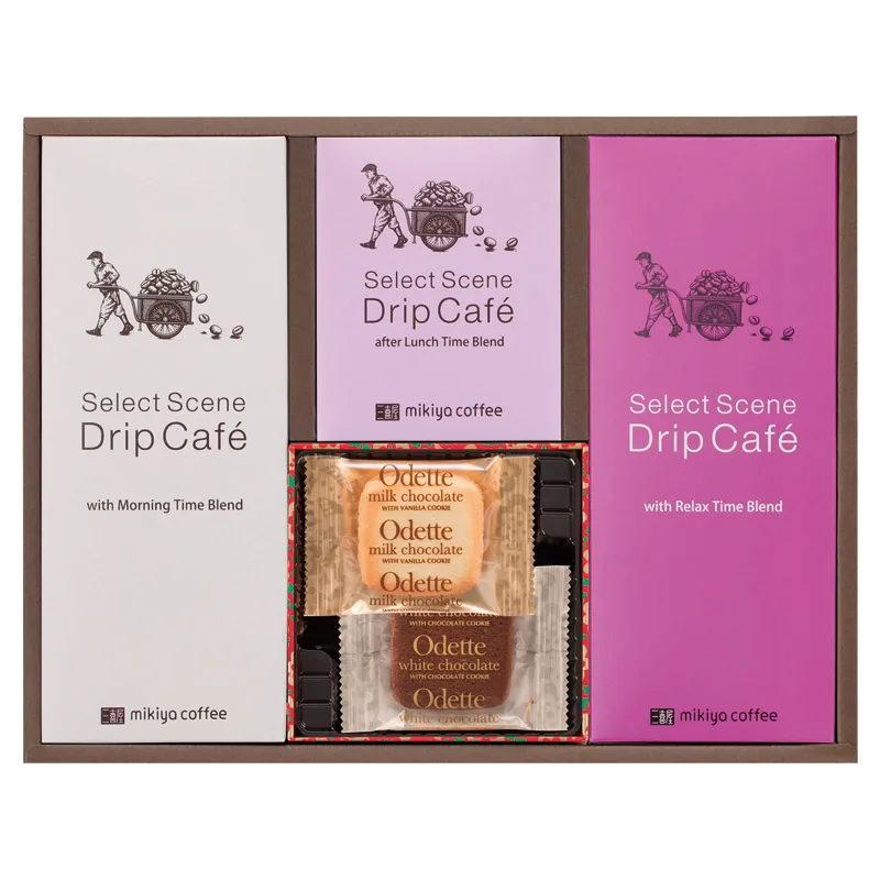 セレクトシーンドリップコーヒー&モロゾフ焼菓子詰合せ
