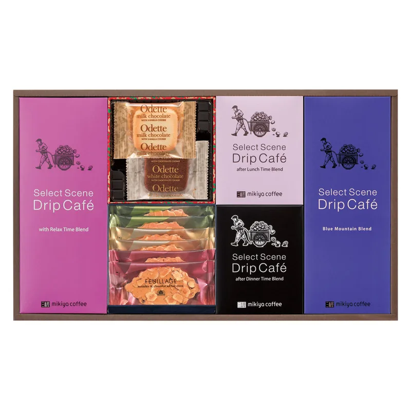 セレクトシーンドリップコーヒー&モロゾフ焼菓子詰合せ