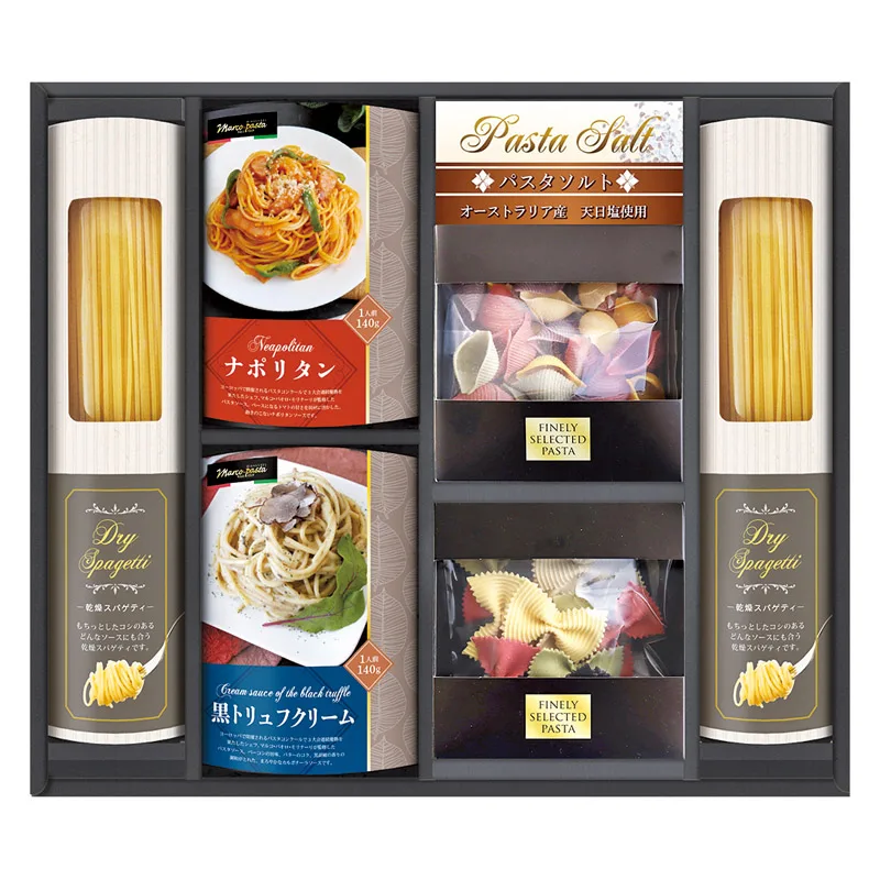 เซ็ตพาสต้าหลากหลายพร้อมซอส BUONO TAVOLA สูตรเชฟมาร์โกแชมป์โลก