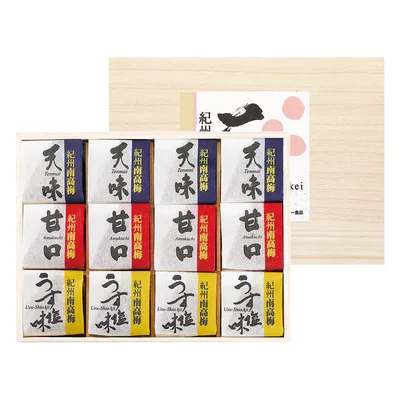 紀州南高梅 三景12粒(包装済)