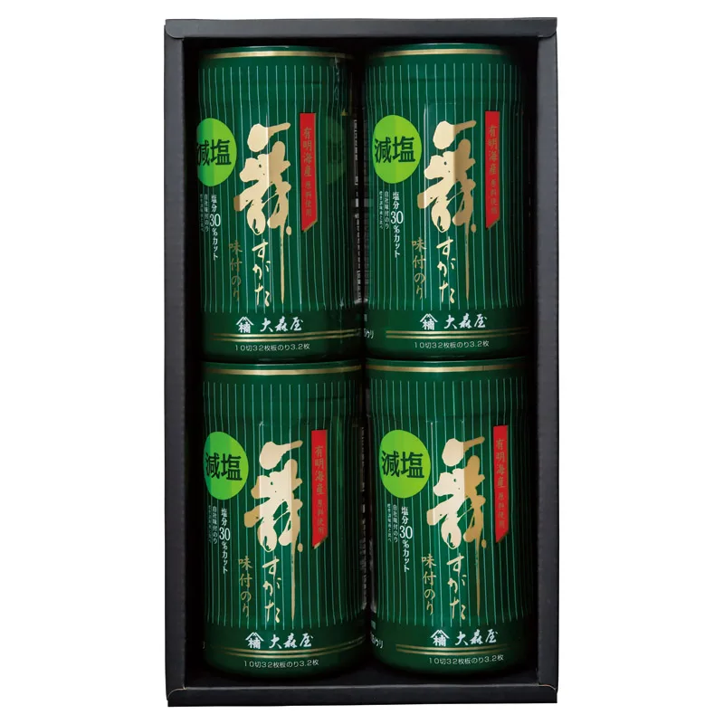 大森屋 有明海産減塩卓上味のりギフト