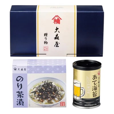 大森屋 しじみ醤油味付のり・のり茶漬セット