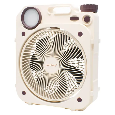Comfort+ 充電式薄型送風扇 Air Force Fanクリームベージュ