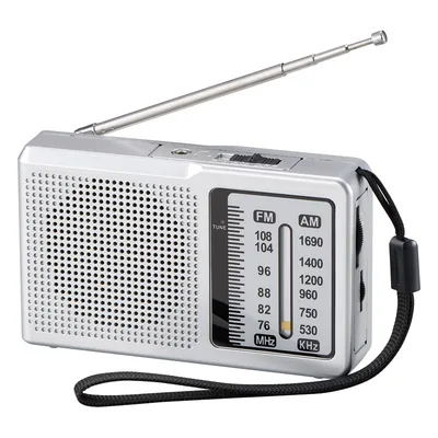 AM/FMポータブルラジオ