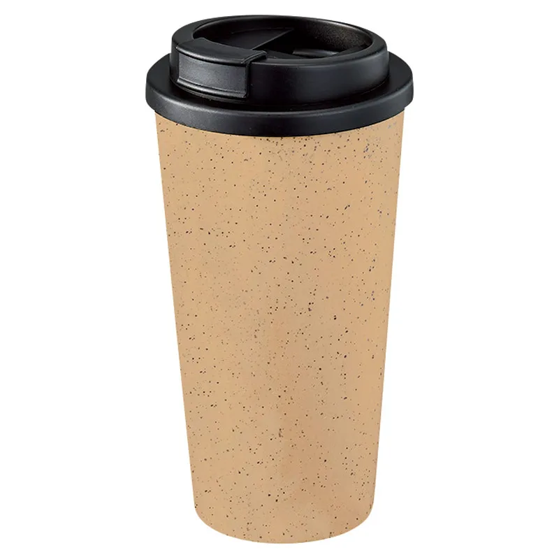 ダブルウォールタンブラー550ml(コーヒー配合タイプ)ベージュ