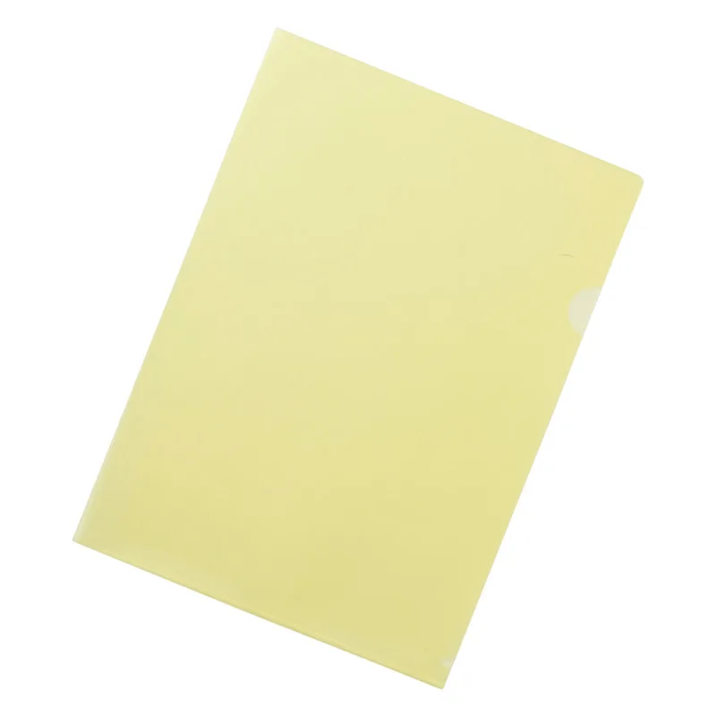 A4 clear holder yellow