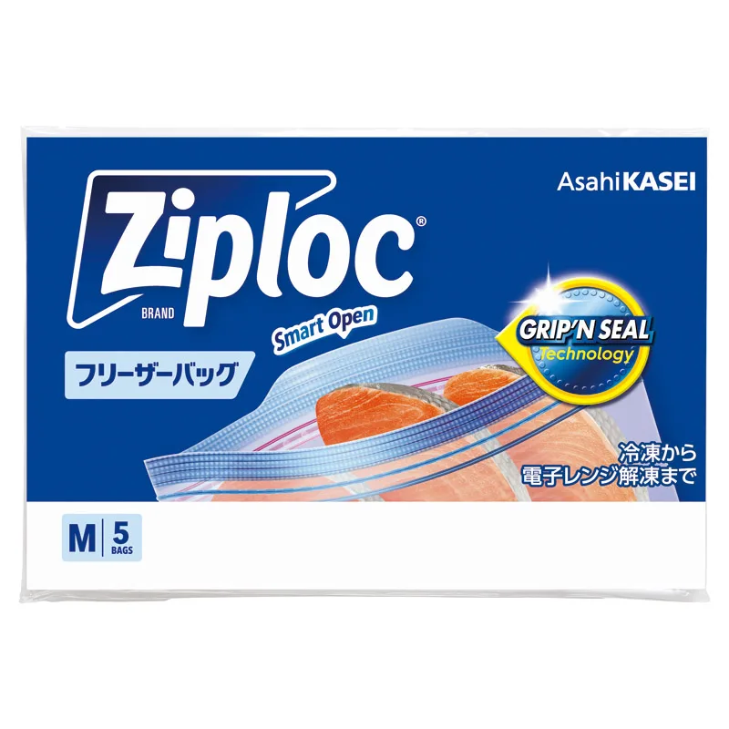 旭化成 ジップロックフリーザーバッグM5枚(PP袋入)