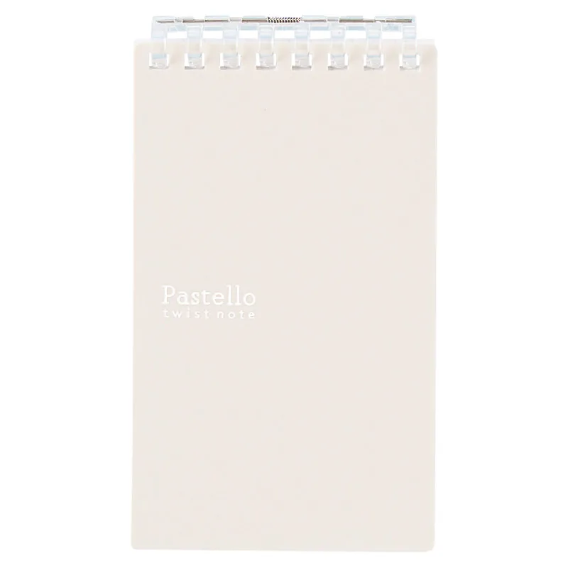 LIHIT LAB. Pastello ツイストノート(メモサイズ)ベージュ