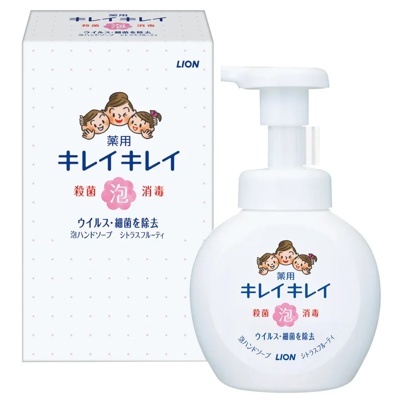 ライオン キレイキレイ薬用泡ハンドソープ250ml箱入り