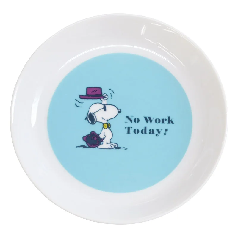スヌーピー NOWORK パンプレートエメラルド