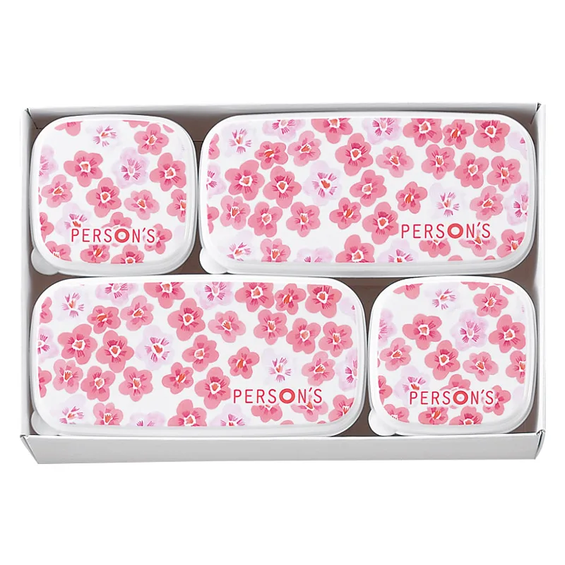 パーソンズフローラル シールウェア4pcs
