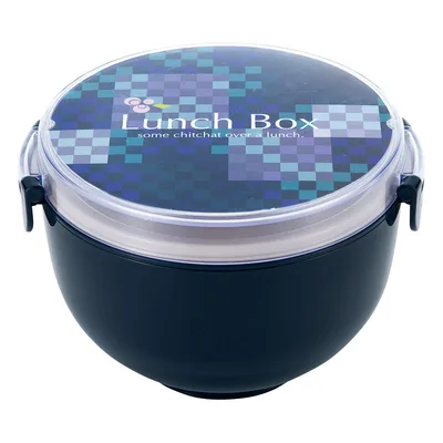 丼ランチボックス(箸付)ネイビー