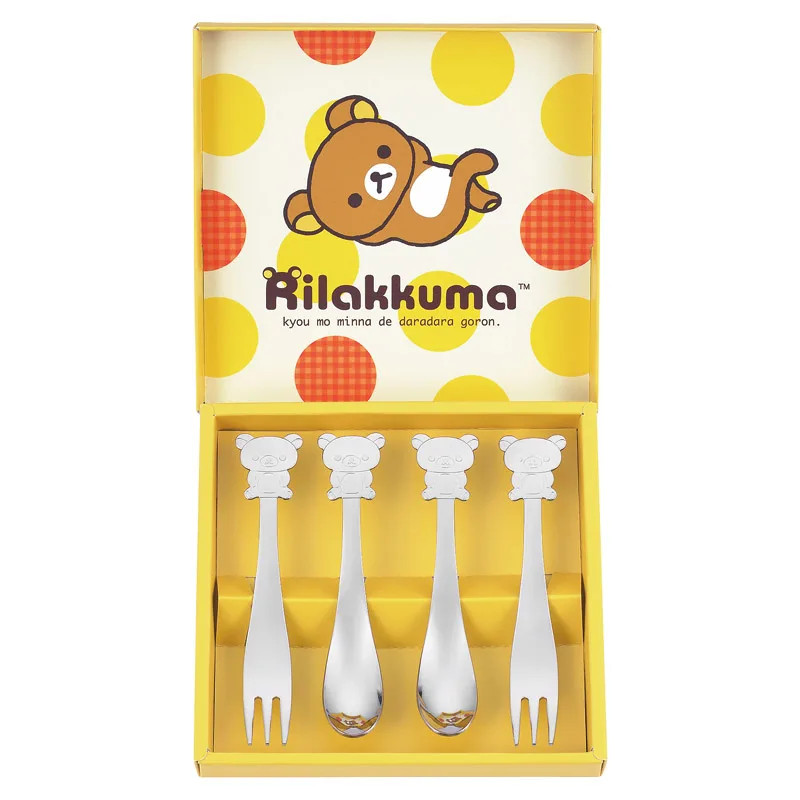 リラックマ スプーン&フォーク4pc