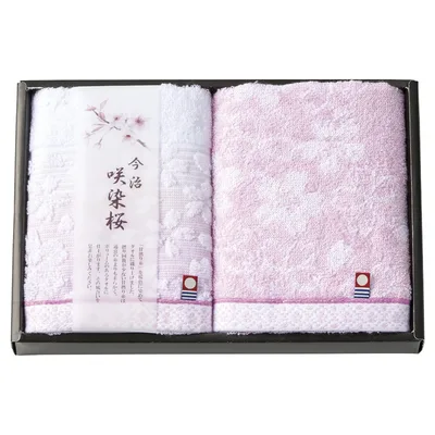 咲染桜 フェイスタオル2P