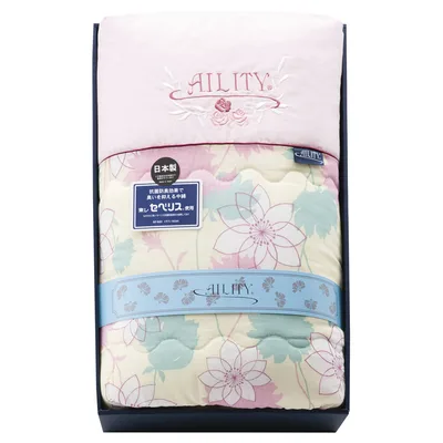 AILITY 東レ抗菌防臭(セベリス)入り 肌掛布団ピンク