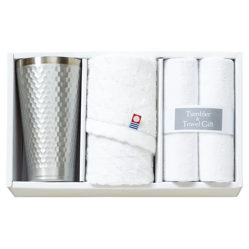 Tumbler & Imabari towel & microfiber cloth set