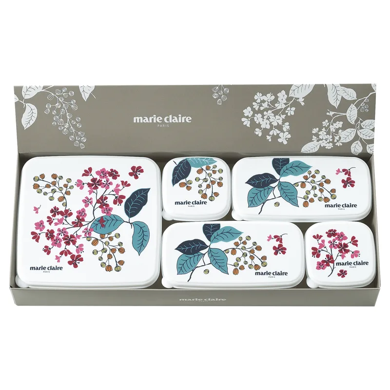マリ・クレール シール容器5pc