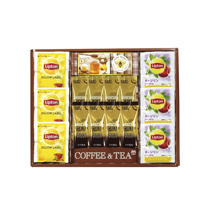 ชุดของขวัญ Nescafe, Lipton และน้ำผึ้ง