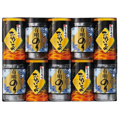 有明のり・永谷園松茸風味お吸い物詰合せ