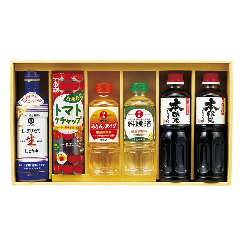 เซ็ตหลากหลาย Kikkoman และเครื่องปรุงรส