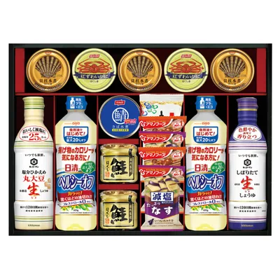 เซ็ตหลากหลาย Kikkoman, Amano Foods และ Nisshin Oillio