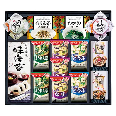 アマノフリーズドライみそ汁&食卓詰合せ