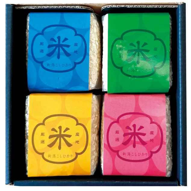 ชุดของขวัญข้าวโคชิฮิการินีงาตะ คัดโดยไมสเตอร์ระดับห้าดาว Shodai Tagura