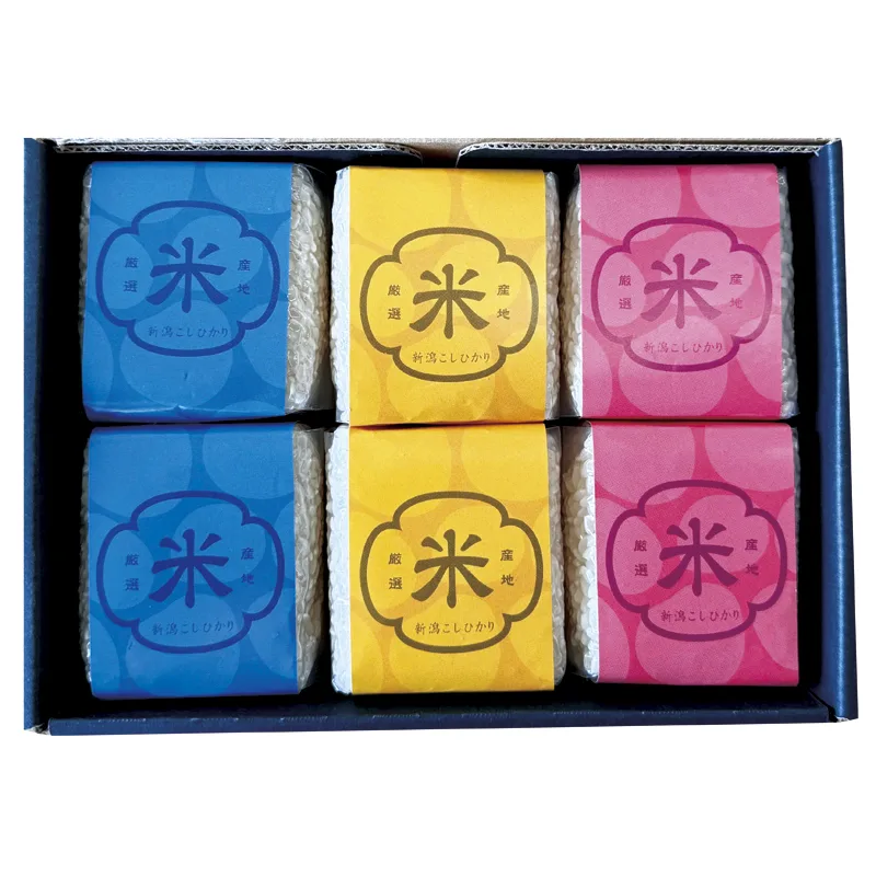 ชุดของขวัญข้าวโคชิฮิการินีงาตะ คัดโดยไมสเตอร์ระดับห้าดาว Shodai Tagura
